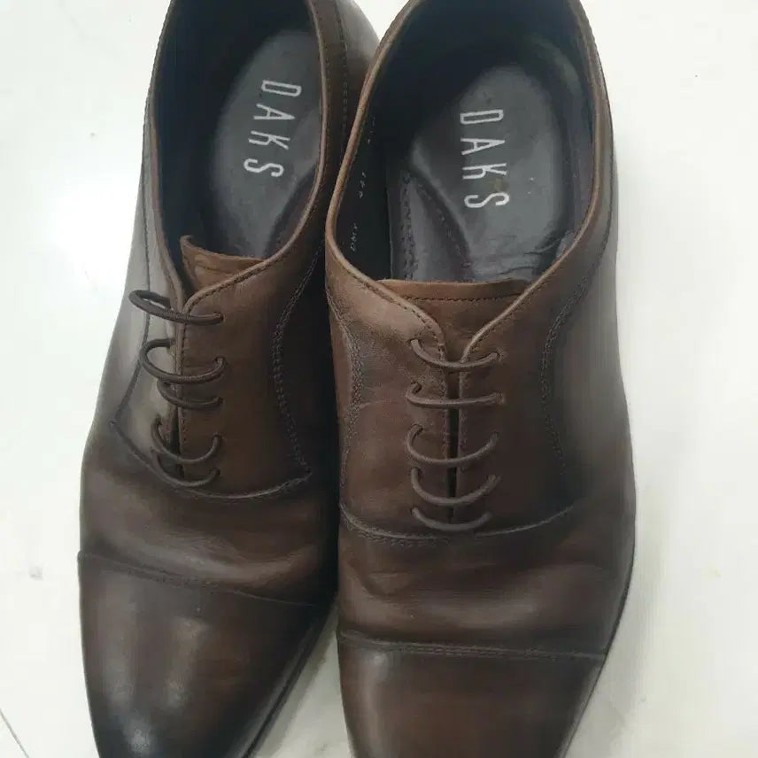 [BUNJANG] Daks Men's Leather Dress Shoes Brown 260mm / 닥스 남성 구두 브라운 260