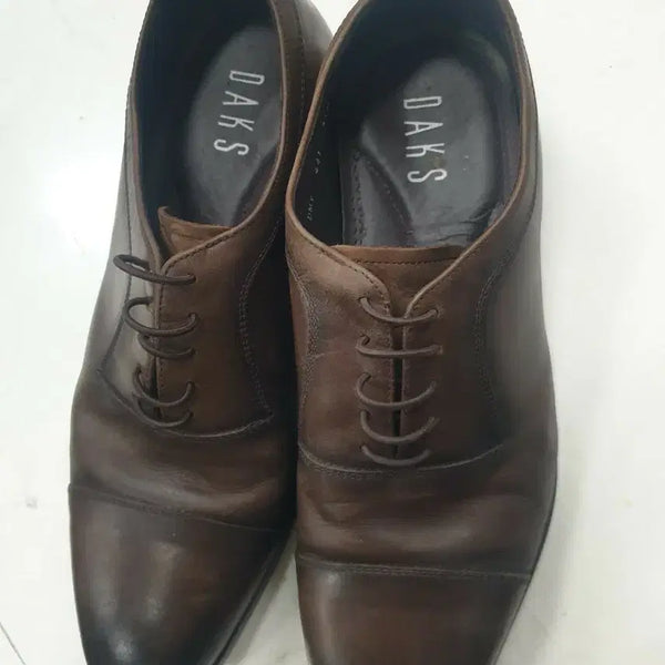 [BUNJANG] Daks Men's Leather Dress Shoes Brown 260mm / 닥스 남성 구두 브라운 260
