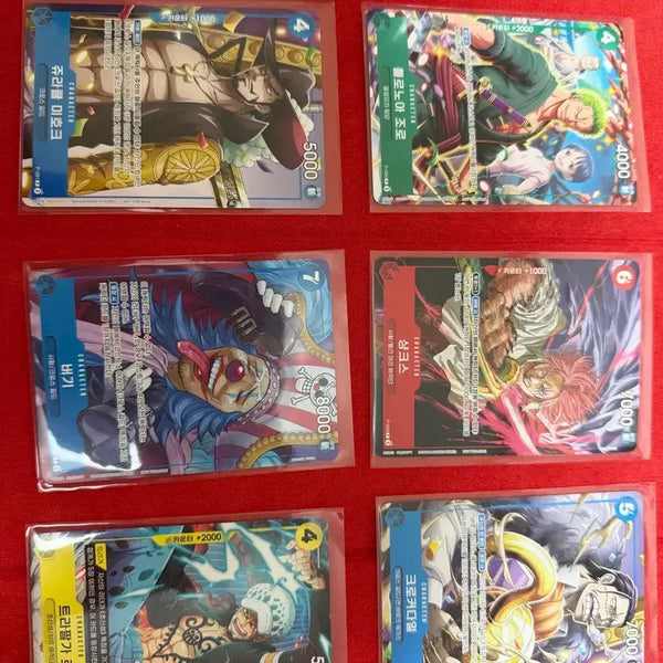 [BUNJANG] One Piece Card Zoro, Shanks, Mihawk Promo Card Set / 원피스카드 조로 샹크흐 미호크 등등 프로모카드 팝니다.