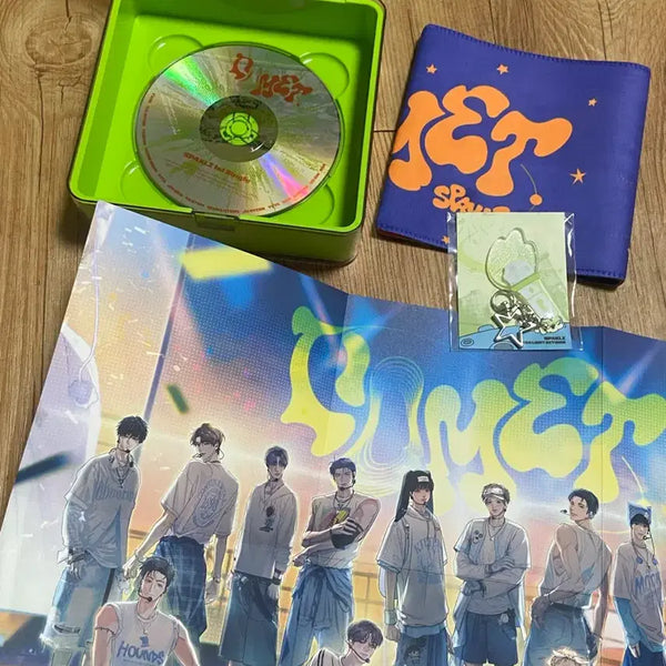 [BUNJANG] Resin Pop-up Sparkles Signature CD Case Poster Slogan Keyring / 레진 팝업 스파클즈 시그 CD케이스 포스터 슬로건 키링