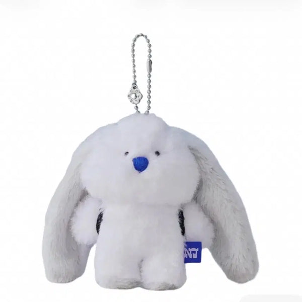 [BUNJANG] NewJeans Kkolle Bunny Plush Keychain White (Sealed) / (미개봉) 뉴진스 꼴레 버니 플러시 키링 화이트