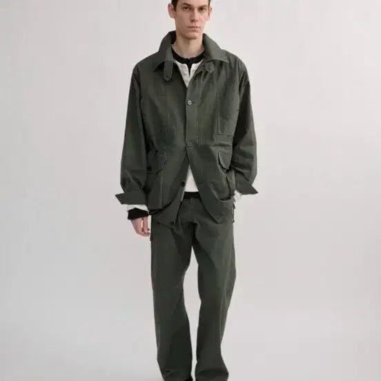 [BUNJANG] TheColorColour Xylophone Pants Deep Green / thecolorcolour XYLOPHONE PANTS deepgreen