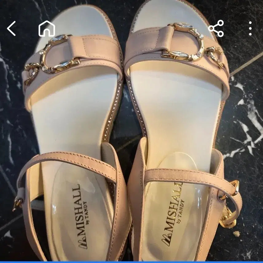 [BUNJANG] Michelle by Tandy Pink Sandals (Size 240) / 미셸 바이 탠디 샌들 240 핑크