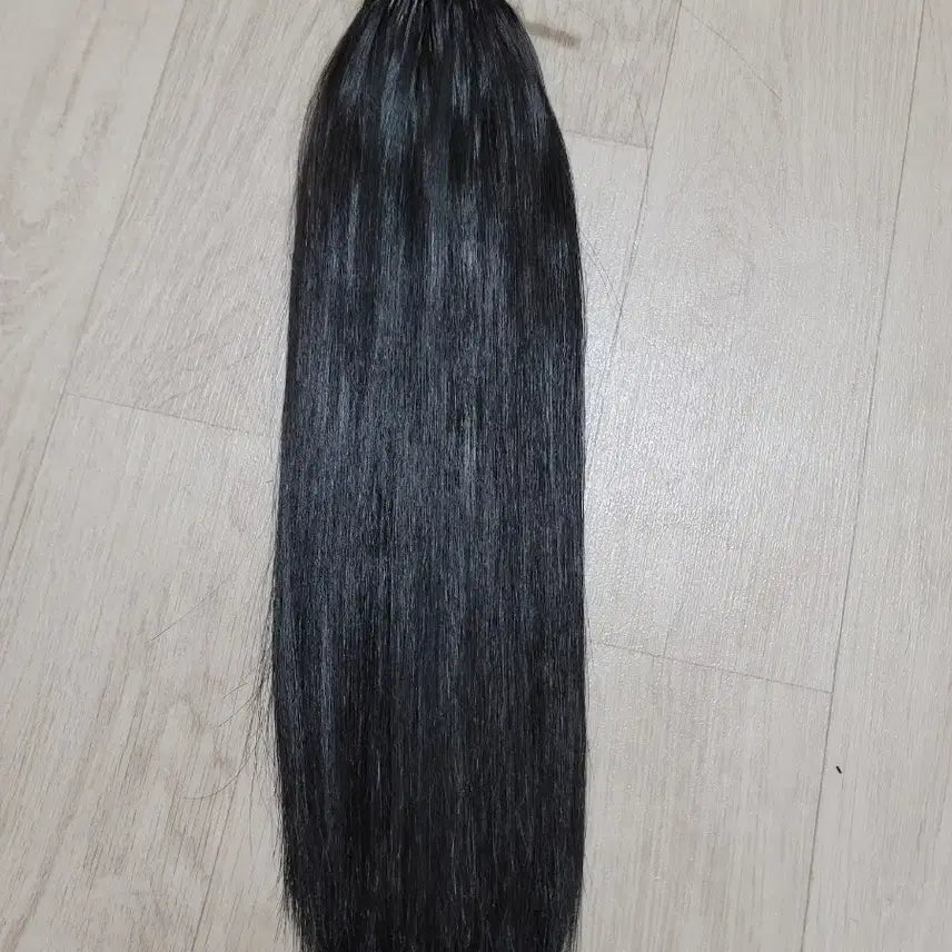 [BUNJANG] Natural Hair 15-inch 200 Strands Hair Extensions / 붙임머리 천연모 15인치 200가닥