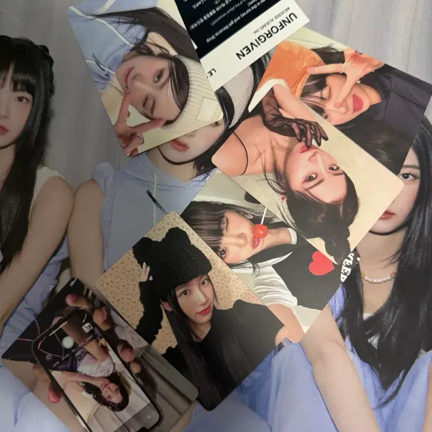 [BUNJANG] Le Sserafim Unforgiven Album Photocard / 르세라핌 포토카드