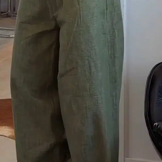 [BUNJANG] DISCONTD Green Selvedge Baggy Denim / DISCONTD GREEN Selvedge Baggy denim