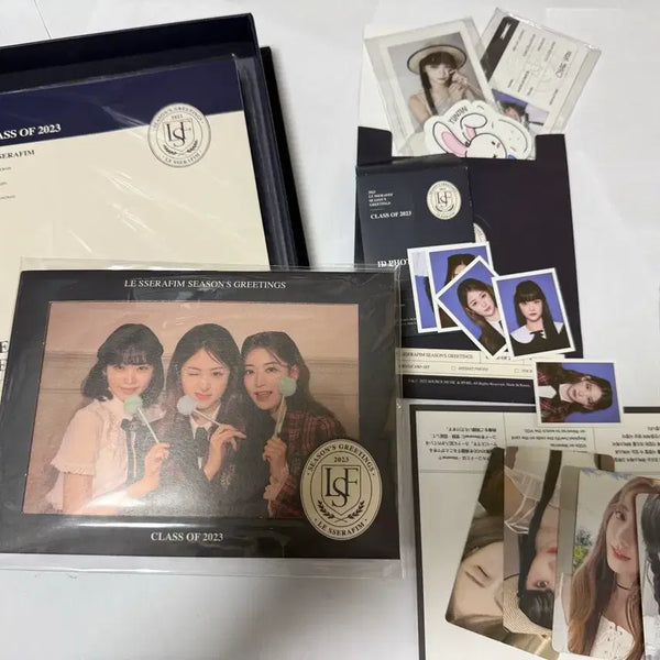 [BUNJANG] Le Sserafim 2023 Season's Greetings Calendar Set / 르레라핌 시즌그리팅 2023