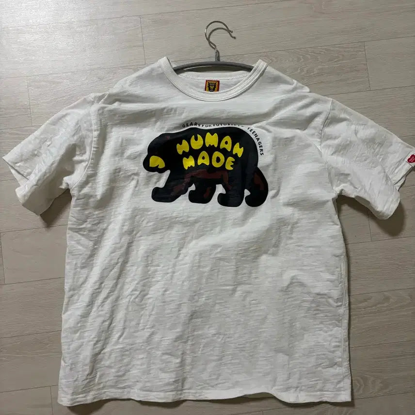 [BUNJANG] Human Made Bear T-Shirt - Size L / 휴먼메이드 베어 L