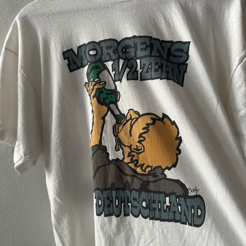 [BUNJANG] 90s Germany Graphic T-Shirt XL / 90s Germany Graphic Tee