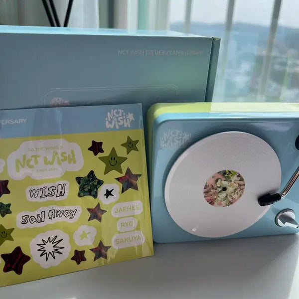 [BUNJANG] NCT WISH Turntable Speaker / 위시 턴테이블 스피커 엔시티 위시