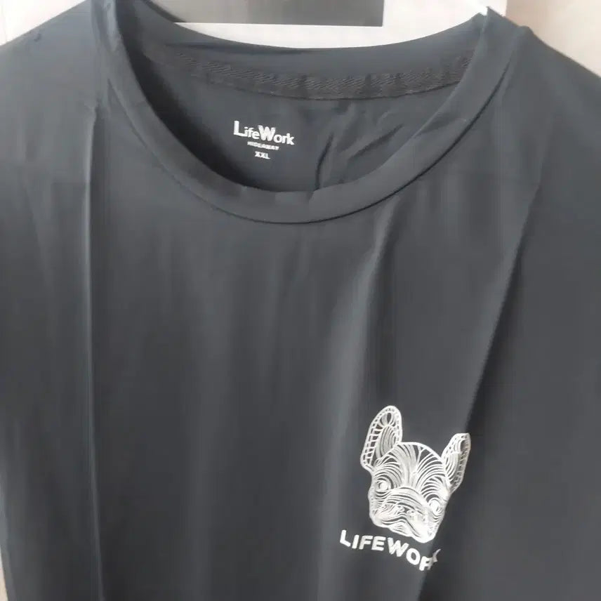 [BUNJANG] Lifework Cooling Fabric Short Sleeve T-Shirt XXL / 라이프워크 냉감원단 반팔티 XXL 새상품