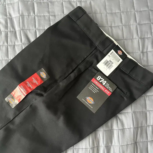 [BUNJANG] Dickies 874 Work Pants Black 34x32 / 디키즈 874 워크팬츠 블랙 새상품 34x32