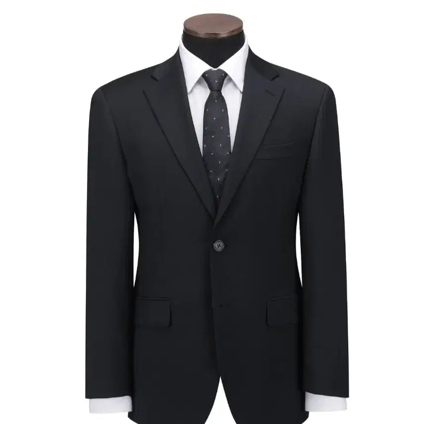 [BUNJANG] Brentwood Dark Navy Suit Set (Regular Fit) - Size 95 Top / 74 Pants / [새상품] 브렌우드 다크네이비 정장 세트 95/74