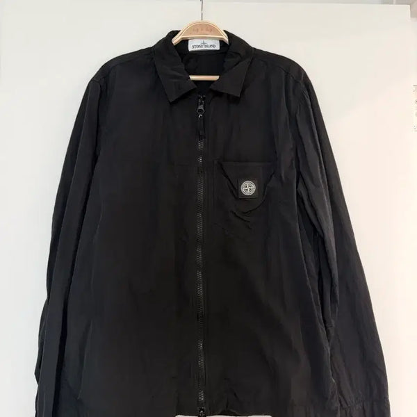 [BUNJANG] Stone Island Nylon Metal Shirt Jacket (Size L) / 스톤아일랜드 나일론 메탈 셔츠 자켓 (L 사이즈)