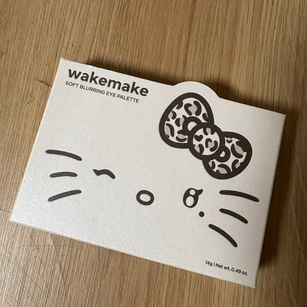 [BUNJANG] WAKEMAKE Soft Blurring Eye Palette #30 Gally Kitty Edition / 웨이크메이크 소프트 블러링 아이팔레트 갸루키티 30호