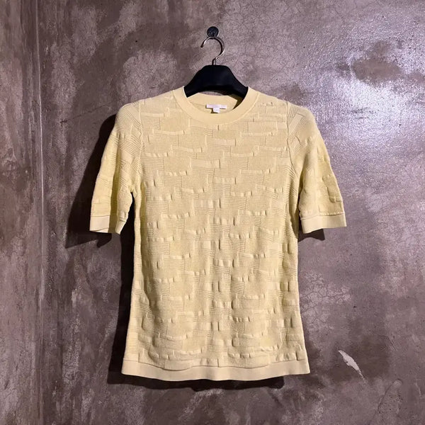 [BUNJANG] COS Cable Knit Short Sleeve Top / COS 반팔 니트