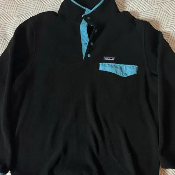 [BUNJANG] Patagonia Synchilla Snap-T Fleece Pullover Peach Blue / 파타고니아 신칠라 스냅-T 플리스 풀오버 피치 블루
