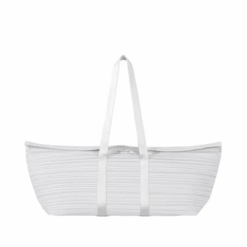 [BUNJANG] Pleats Please Issey Miyake Boston Bag Light Grey / PLEATS PLEASE Boston  Bag Light grey