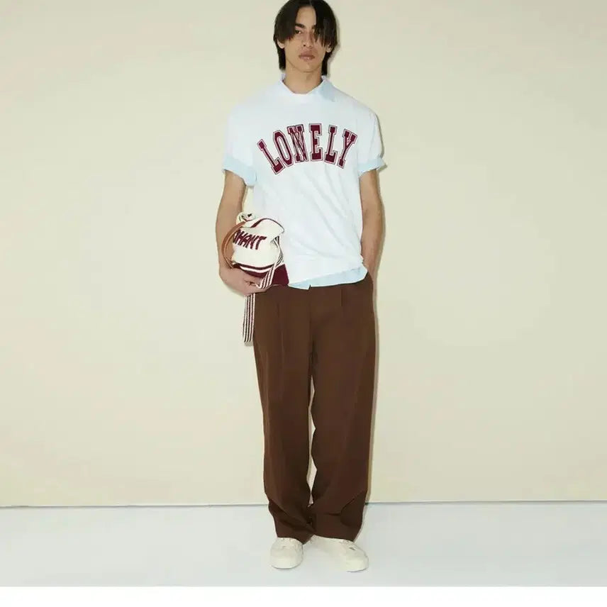 [BUNJANG] NOHANT Lonely/Lovely Short Sleeve T-Shirt Size S / 노앙 론리/러블리 반팔 S