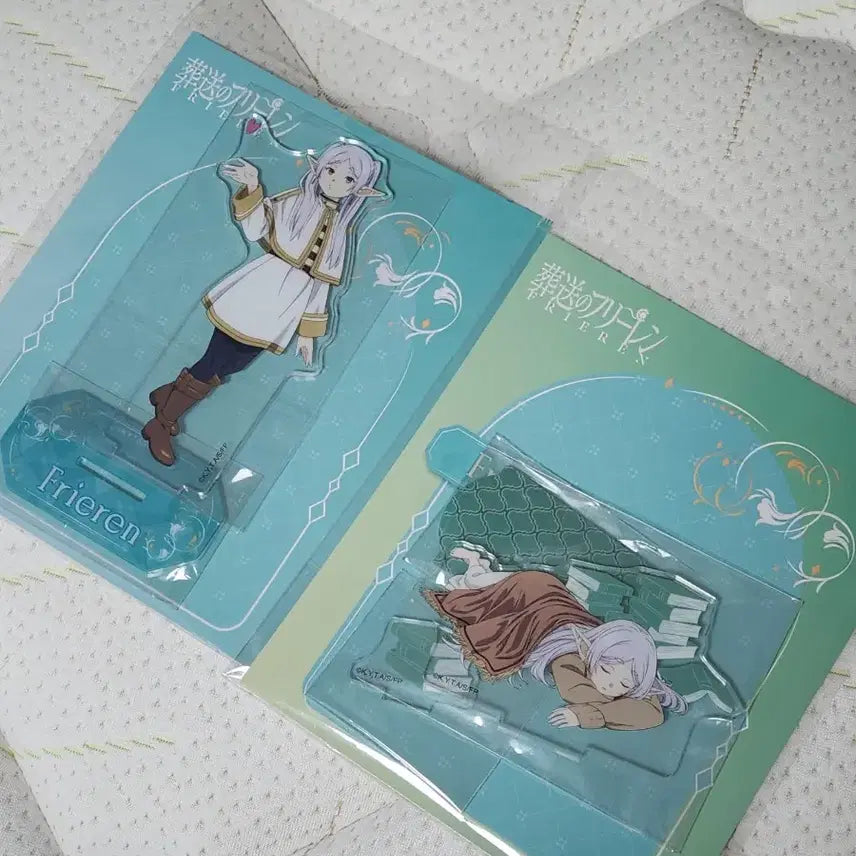 [BUNJANG] Frieren: Beyond Journey's End Acrylic Standee - Frieren & Fern Kissing / 급전) 장송의 프리렌 아크릴 스탠드 손키스 낮잠