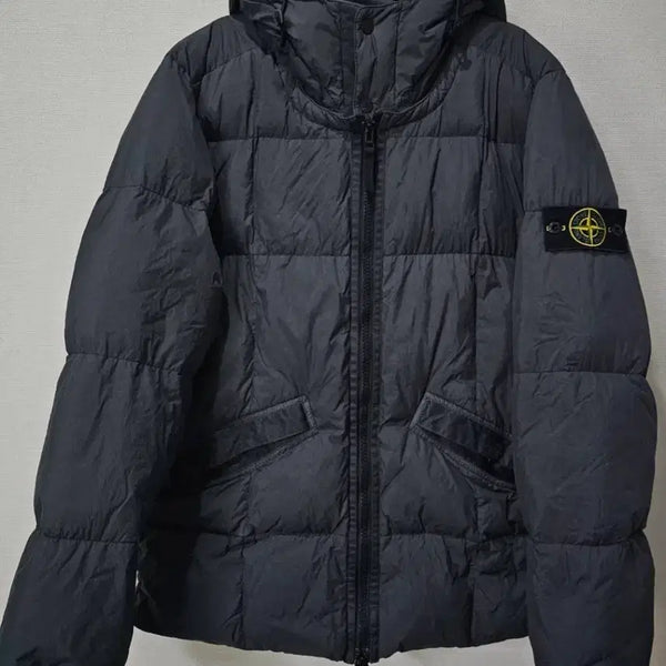 [BUNJANG] Stone Island Crinkle Labs Garment Dyed Down Jacket L / [백화점판/S급] 스톤아일랜드 크링클랩스 가먼트다이드 패딩 100/L