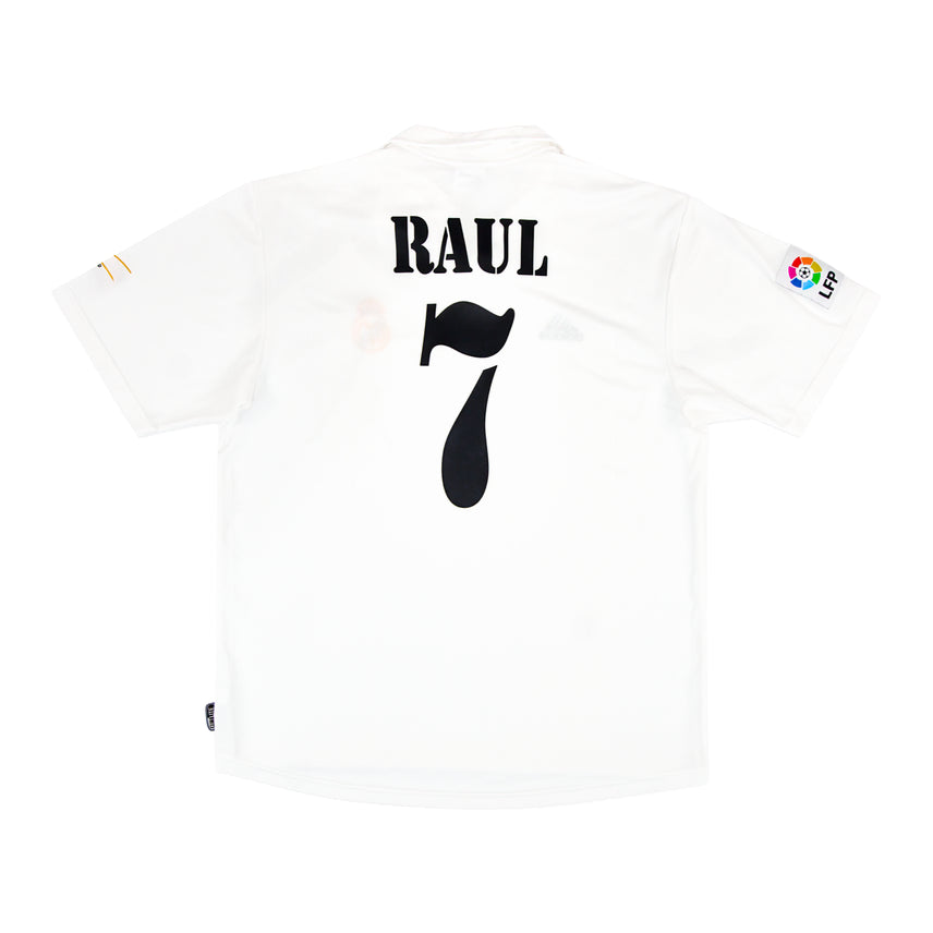 [BUNJANG] Adidas Real Madrid 01/02 Home Raul Gonzalez #7 Jersey (L) / 정품 아디다스 레알 마드리드 유니폼 01 02 홈 라울 곤잘레스 해외 L