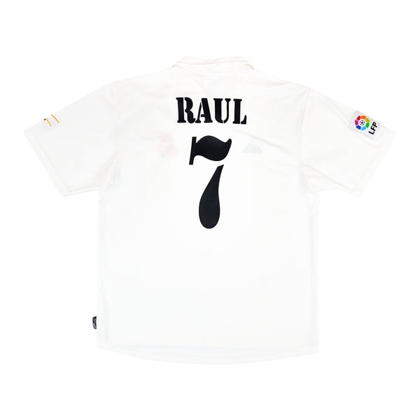 [BUNJANG] Adidas Real Madrid 01/02 Home Raul Gonzalez #7 Jersey (L) / 정품 아디다스 레알 마드리드 유니폼 01 02 홈 라울 곤잘레스 해외 L