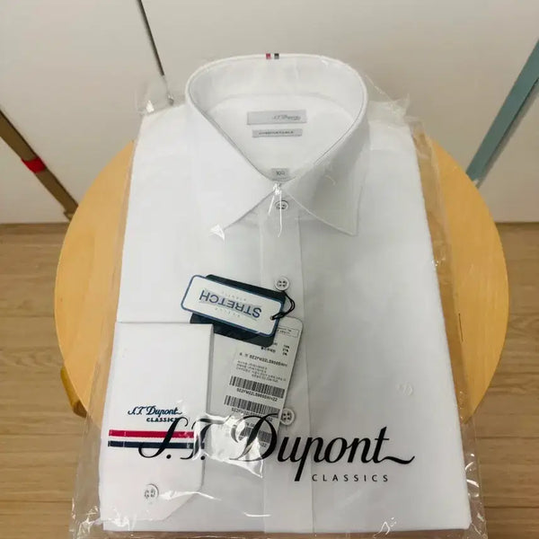 [BUNJANG] Dupont Classic Comfortable Shirt Size 100 / 듀퐁 와이셔츠 클래식 컴포터블 100 새제품 자라 H&M 헨리코튼 폴로