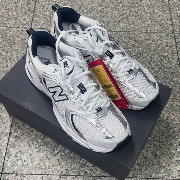 [BUNJANG] New Balance 530 White Silver 270 Sneakers / 뉴발란스 530 화이트 실버 270