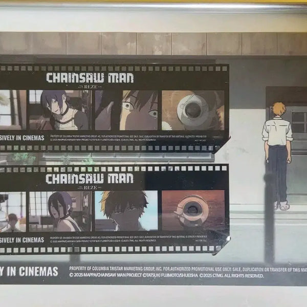 [BUNJANG] Chainsaw Man The Movie: Reze Arc Film Cell + Frame / 체인소맨 영화 필름 굿즈 (+ 액자)