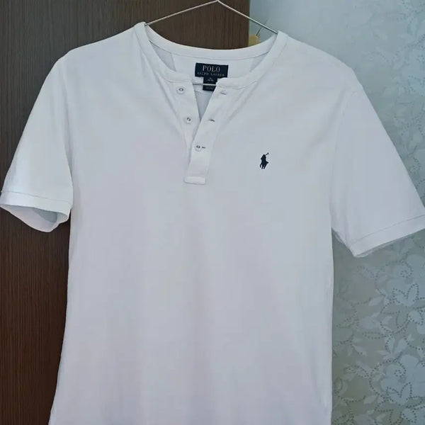 [BUNJANG] Polo Ralph Lauren White Short Sleeve Polo Shirt / 폴로 랄프로렌 반팔 카라티 흰색