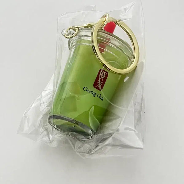 [BUNJANG] Gongcha Bubble Tea Keychain / 공차 버블티 키링
