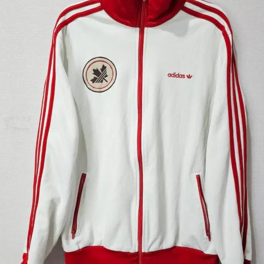 [BUNJANG] Adidas Canada Track Top Jersey Zip-up Size L / 아디다스 대장 캐나다 트랙탑 져지집업 100/L