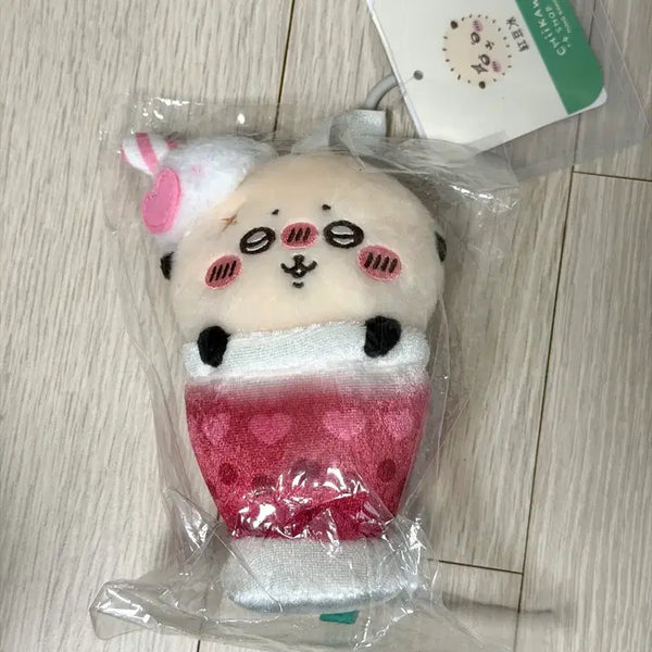 [BUNJANG] Chiikawa Rakko Milk Tea Plush (Hong Kong Limited Edition) / 현물) 치이카와 먼작귀 홍콩한정 팥밀크티 랏코 인형