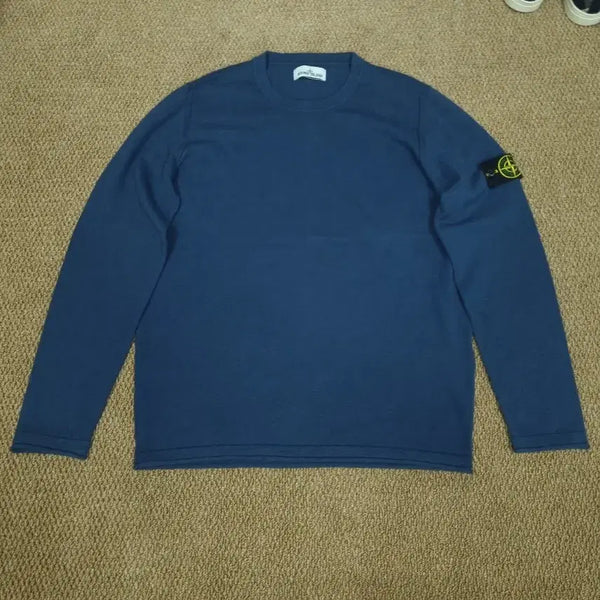 [BUNJANG] Stone Island Knit Navy XL / 스톤아일랜드 니트 네이비