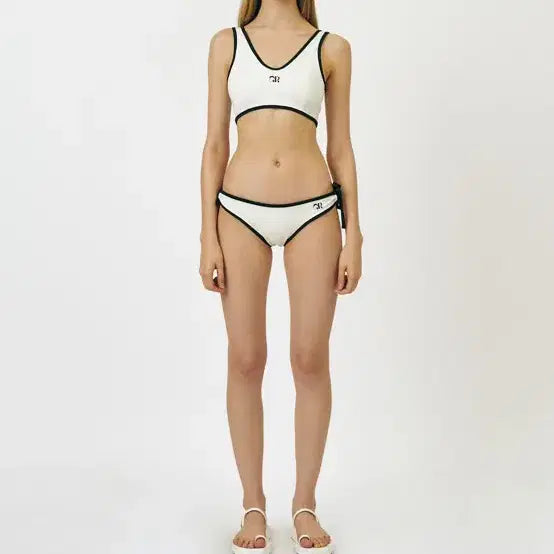 [BUNJANG] Grove Bikini Ivory Set / 그로브 비키니 아이보리 세트
