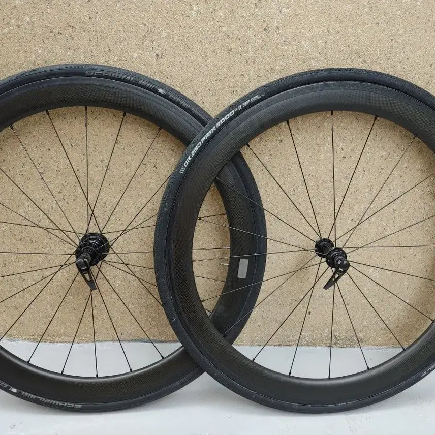[BUNJANG] FARSPORTS 50mm Rim Brake Carbon Wheelset (Shimano Body) / 컨디션상] 파스포츠(FARSPORTS) 림브 클린쳐 카본휠셋+카본패드 팝