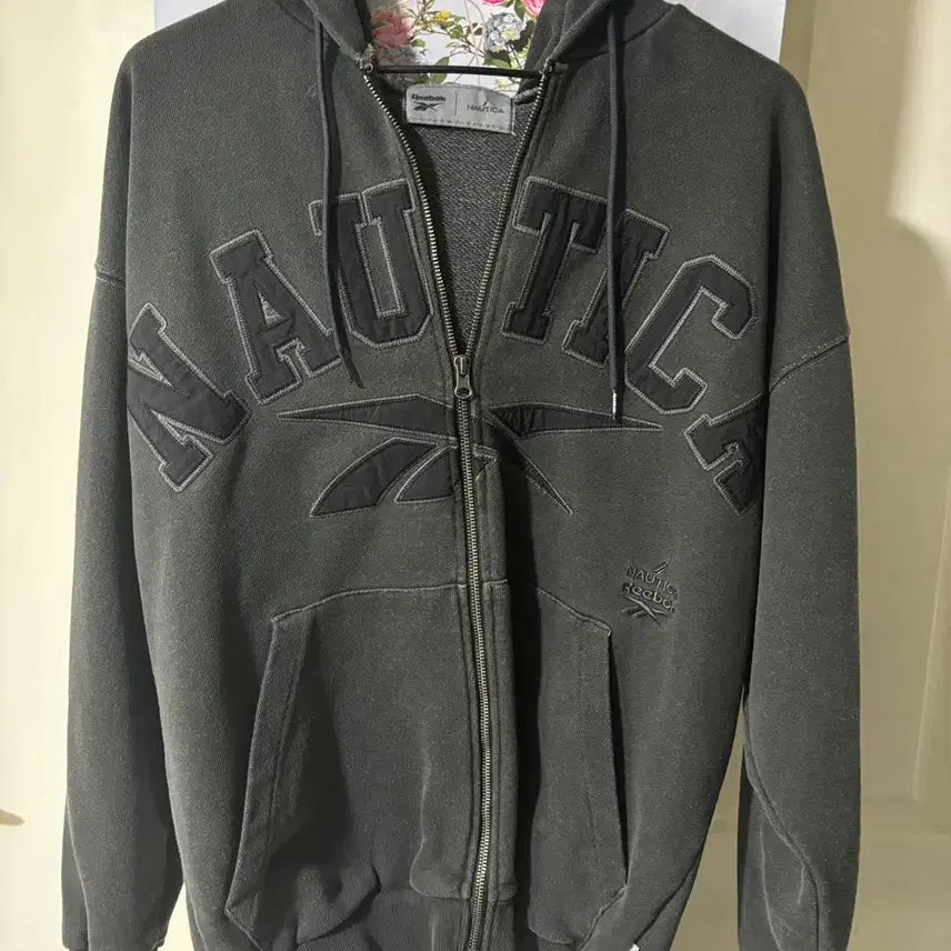 [BUNJANG] Nautica x Reebok Hoodie Zip-Up / 노티카 리복 후드집업