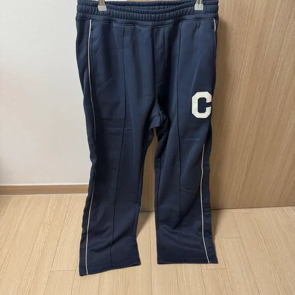 [BUNJANG] Covenant Navy Fleece Jogger Pants / 커버낫 네이비 기모팬츠
