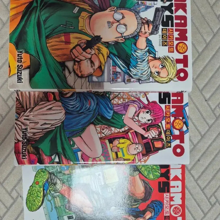 [BUNJANG] Sakamoto Days Manga Volumes 1-3 Bundle Set / 사카모토데이즈 만화책