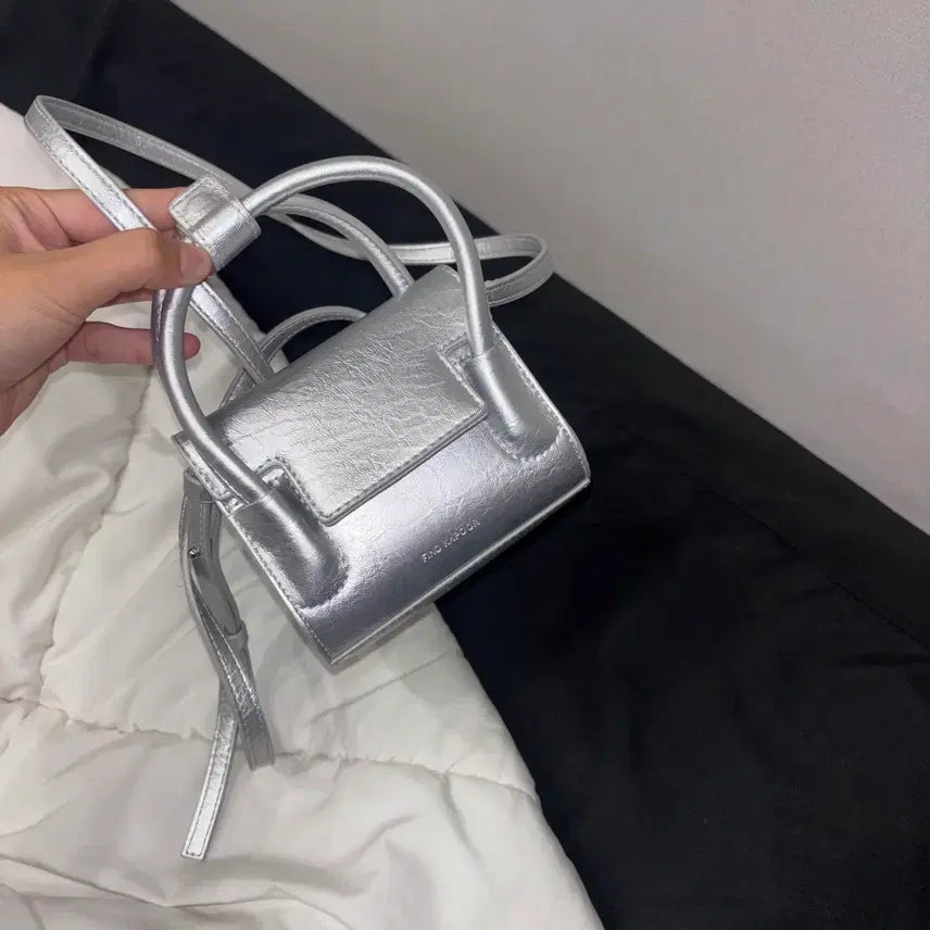 [BUNJANG] Find Kapoor Marty Bag 12 Silver / 파인드카푸어 마티백 12 실버