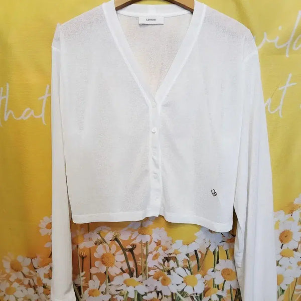 [BUNJANG] Lamerei 2024 Cardigan White / F]  Lamerei  라메레이 2024 가디건 화이트