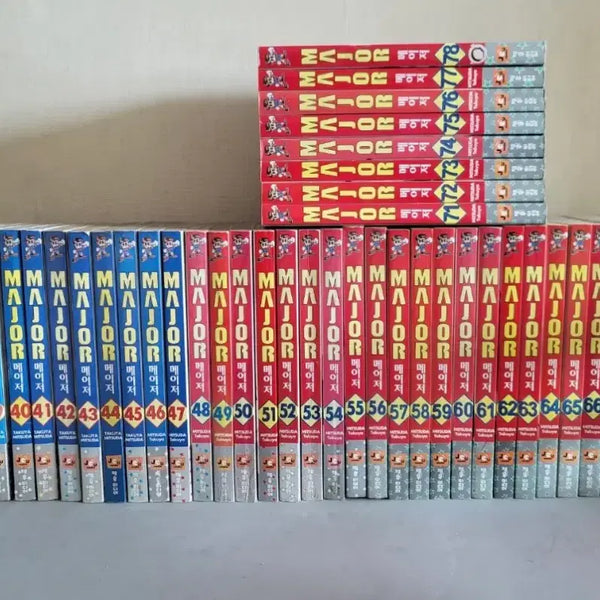 [BUNJANG] Major Complete Set Volumes 1-78 / 메이저 1~78권 전권 판매합니다