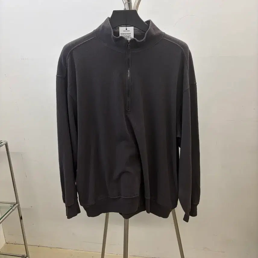 [BUNJANG] Blums Silk Nep Half Zip-Up / 블럼스 실크넵 하프집업