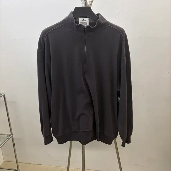 [BUNJANG] Blums Silk Nep Half Zip-Up / 블럼스 실크넵 하프집업