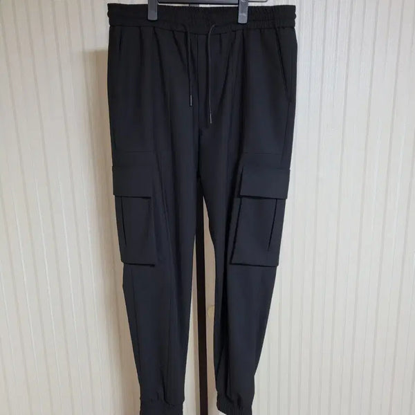 [BUNJANG] Juun.J Black Cargo Jogger Pants JC0721P315 / [46] 준지 블랙 카고 조거팬츠 바지 JC0721P315