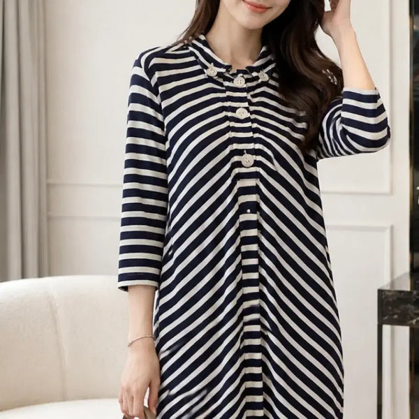 [BUNJANG] MaxMara Striped Knit Top / [ MaxMara ] 막스마라 스트라이프 니트