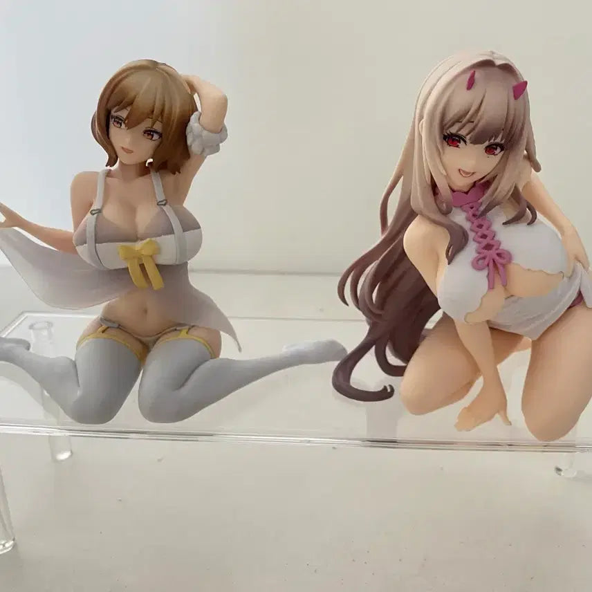 [BUNJANG] NIKKE Yumemialize Figure 2-Piece Bundle (Opened) / NIKKE 니케 유메미라이즈 피규어 2종일괄 개봉품
