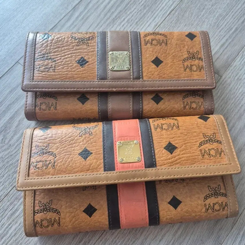 [BUNJANG] MCM Bifold Wallet Set / MCM 지갑 2개 .정품