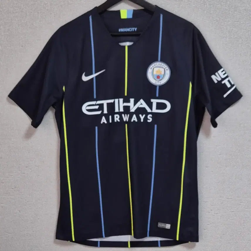 [BUNJANG] Nike Manchester City 2018-19 Away Jersey / M ) 나이키 18-19 맨체스터시티 원정 유니폼 져지 반팔